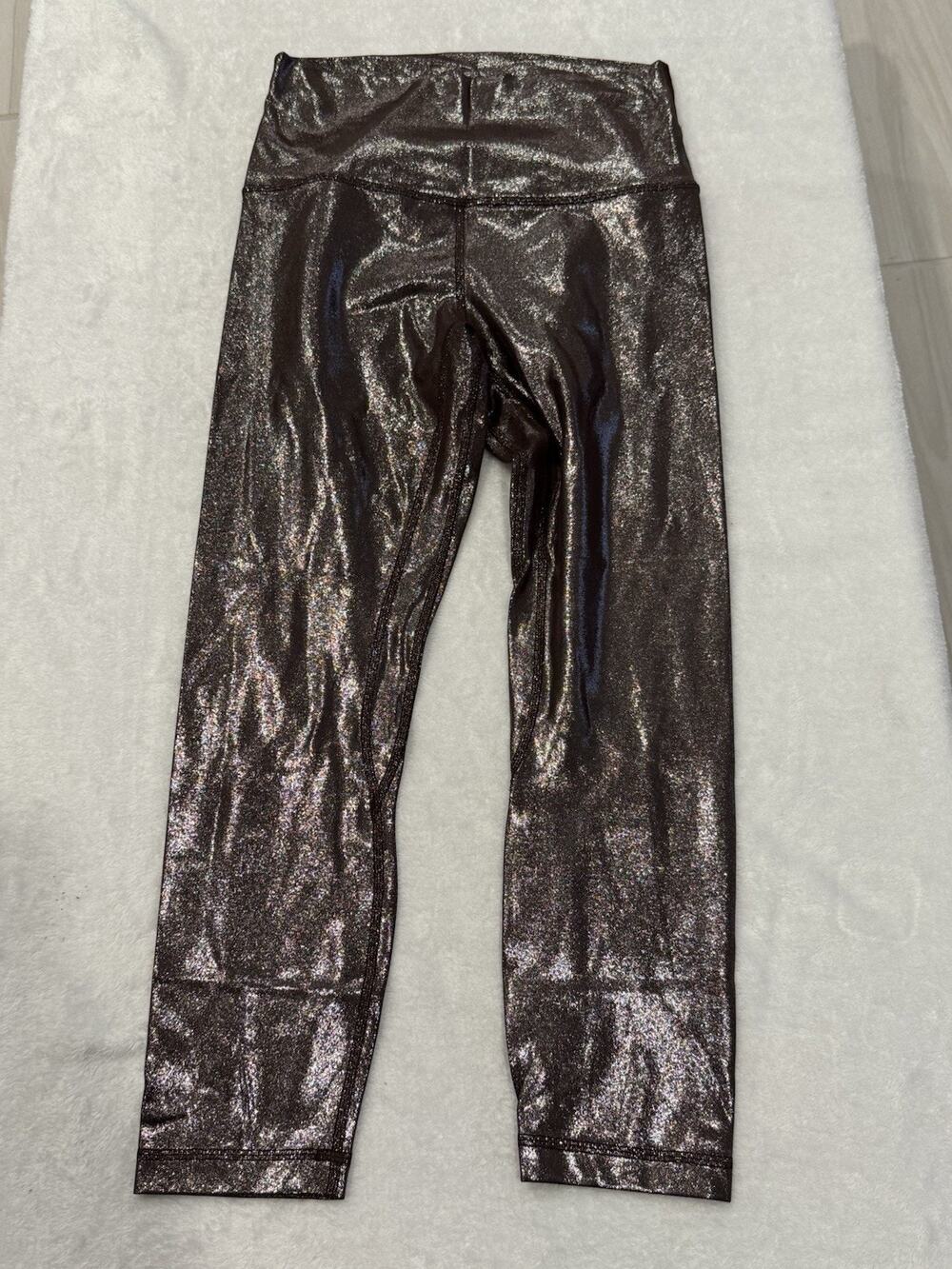 ATHLETA Elation Shine Tight Small Purple NWOT No Size Tag #824545